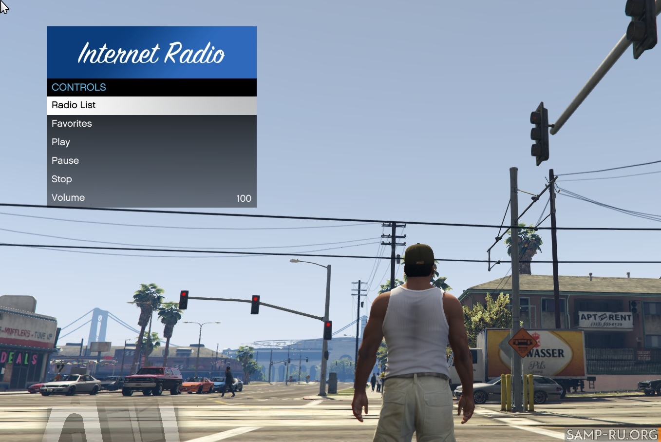 данный мод для GTA 5 позволяет слушать реальные радиостанции в режиме Online во время игры.