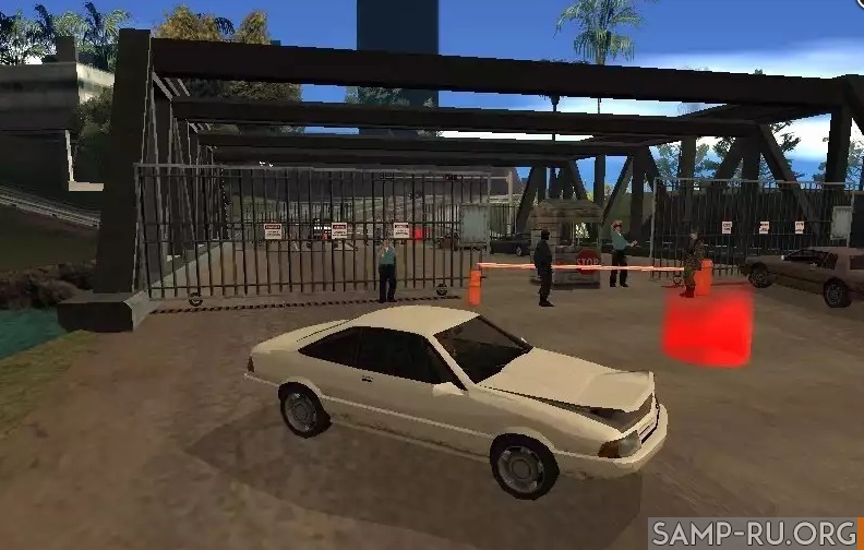 Рабочая таможня v 1.0 для GTA San Andreas