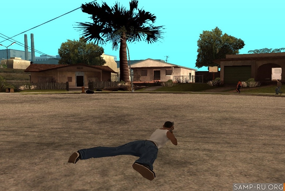 Новая анимация стрельбы для GTA San Andreas