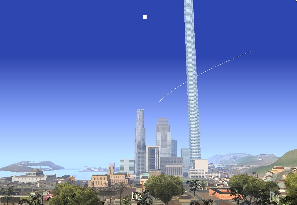 Очень большая башня для GTA San Andreas