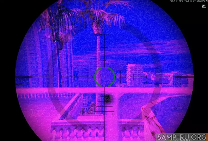 GTA 5 Rifle Night and Thermal Vision MOD для GTA San Andreas