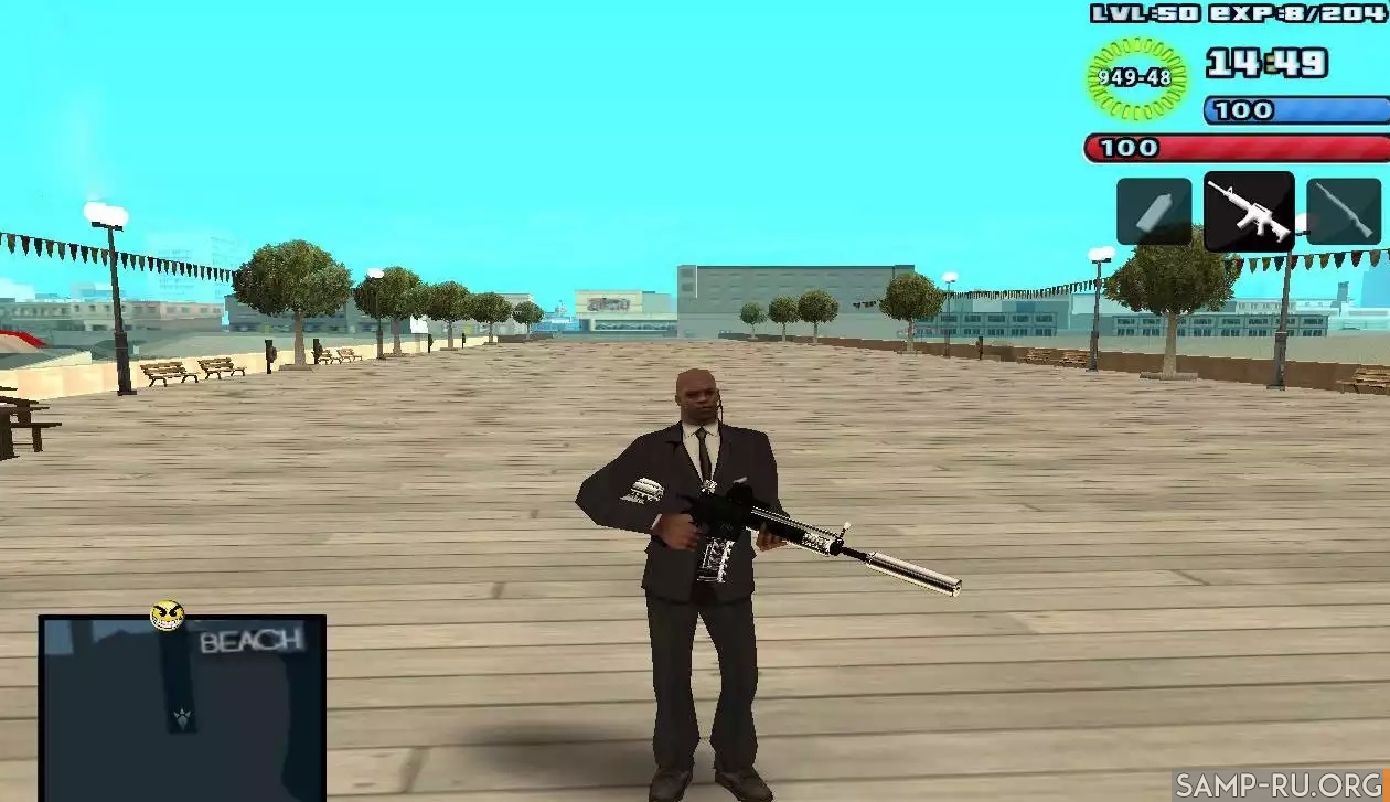 C-HUD by SampHack v.10 для GTA San Andreas