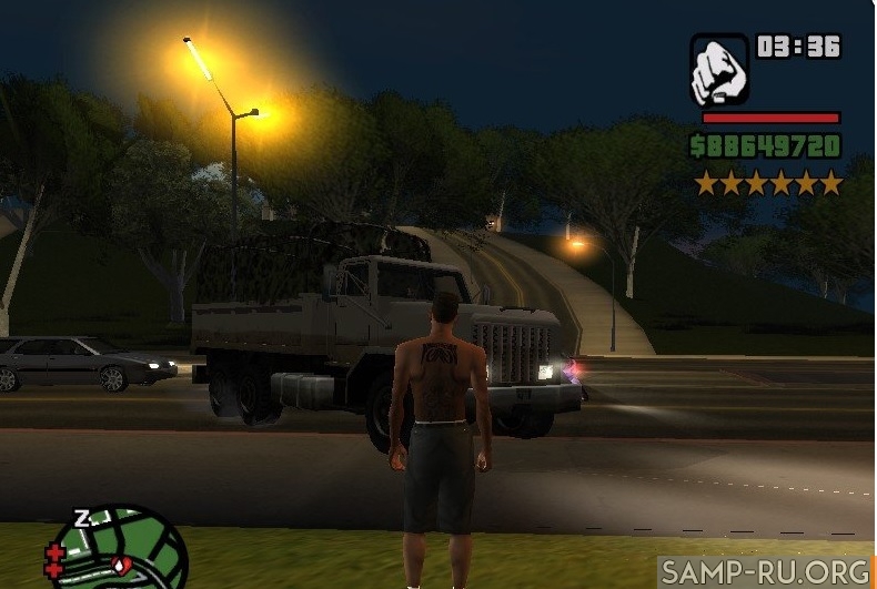 Добавить/убрать розыск + Money v 1.0 для GTA San Andreas