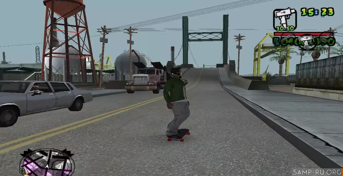 Скейтборд для GTA San Andreas