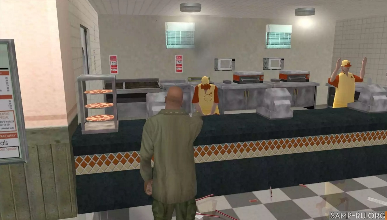 Robber mod 1.0 by Alexey1999 для GTA San Andreas