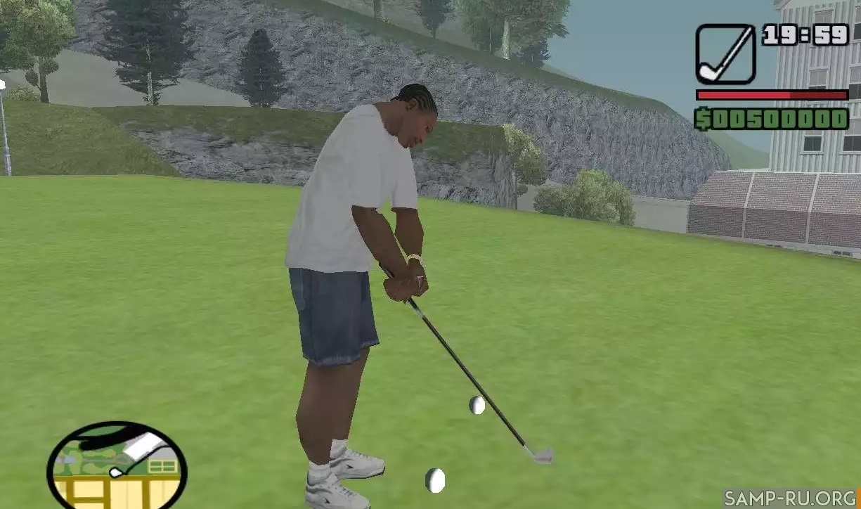 SA Golf для GTA San Andreas