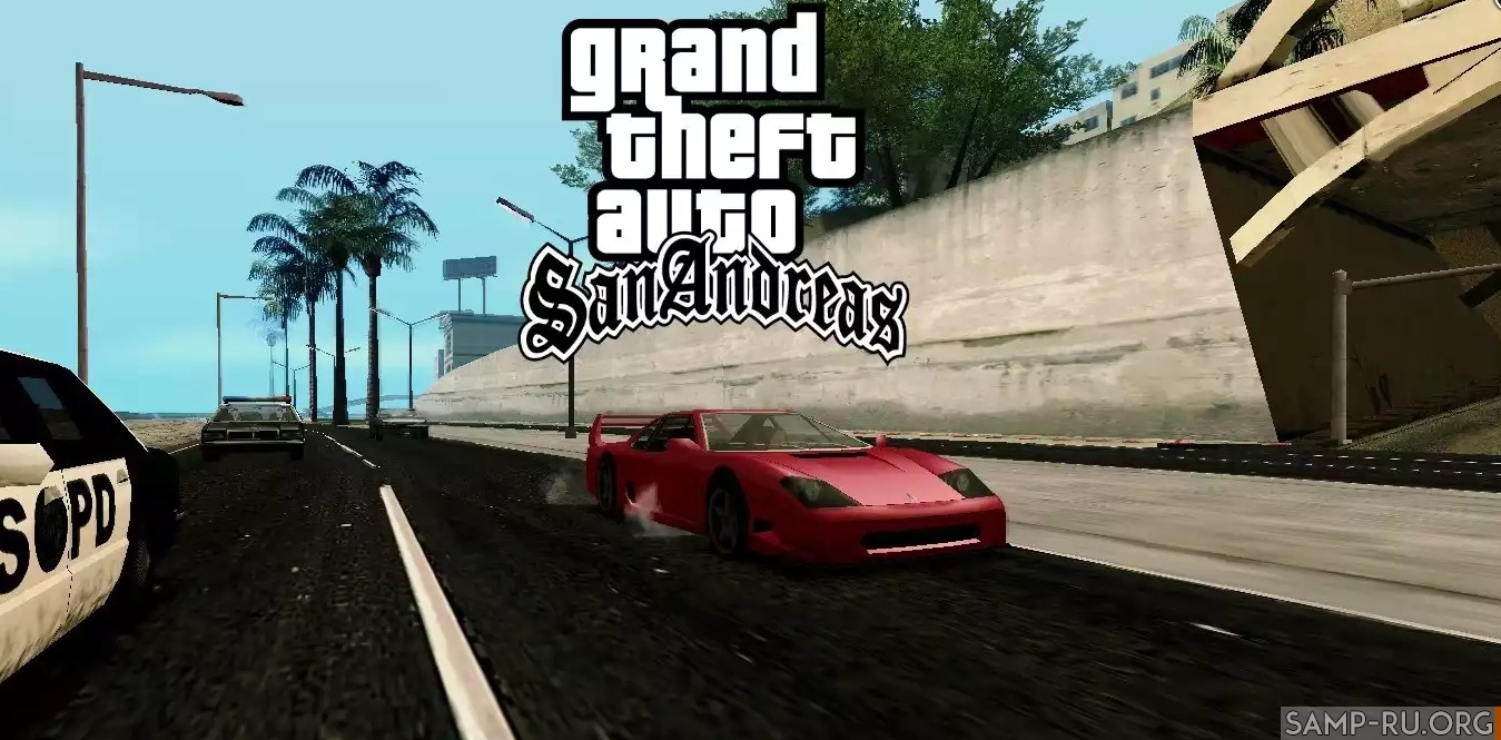 Улучшенная физика управления автомобилем для GTA San Andreas