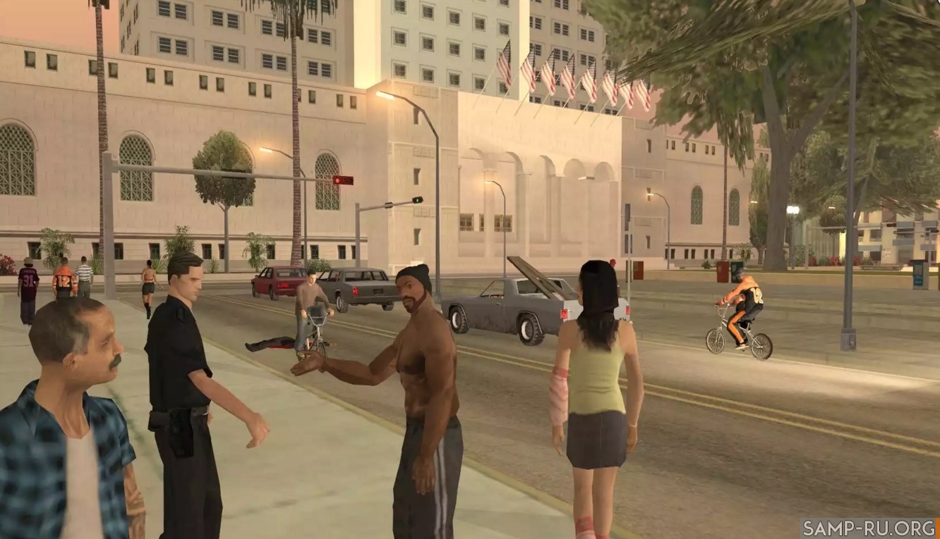 Police mod для GTA San Andreas