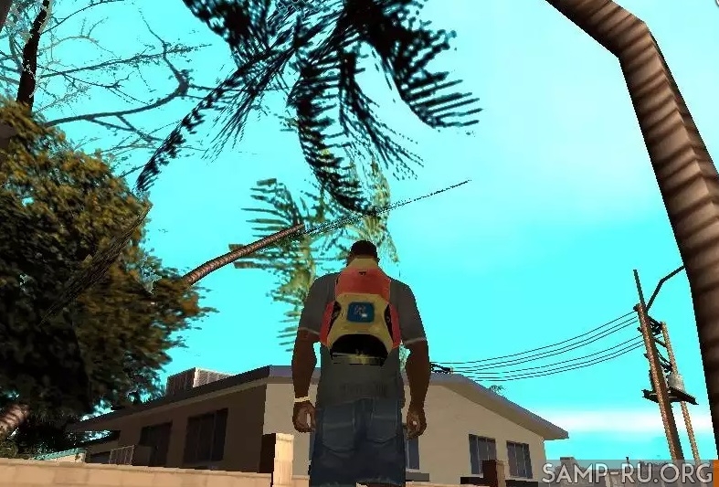 Plantig Trees Anywhere для GTA San Andreas