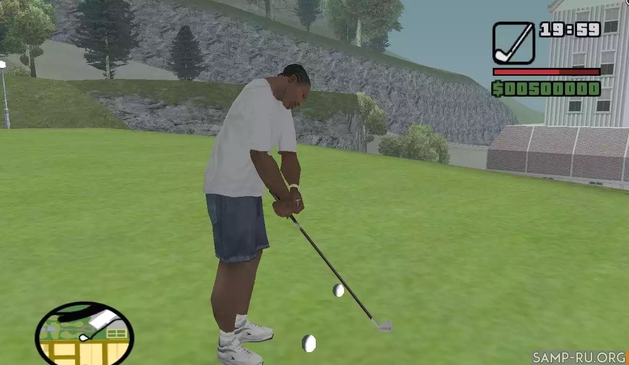 SA Golf для GTA San Andreas