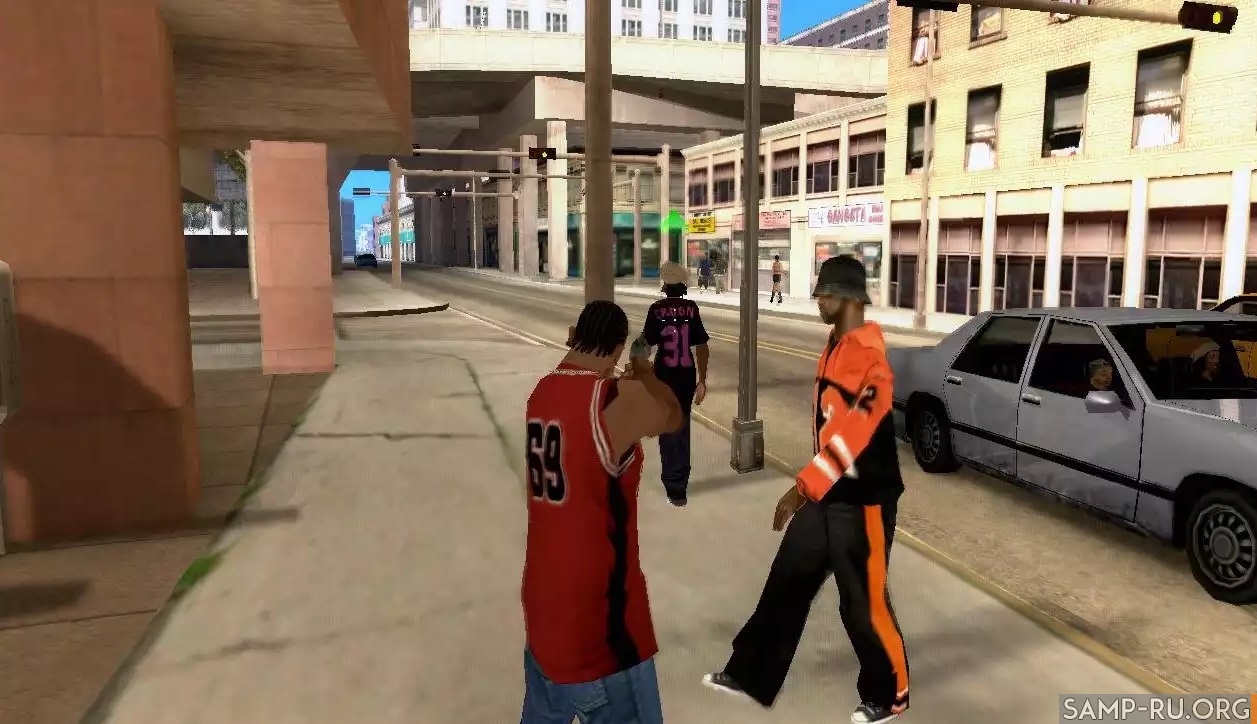 Любого в группу игрока 2.0 для GTA San Andreas