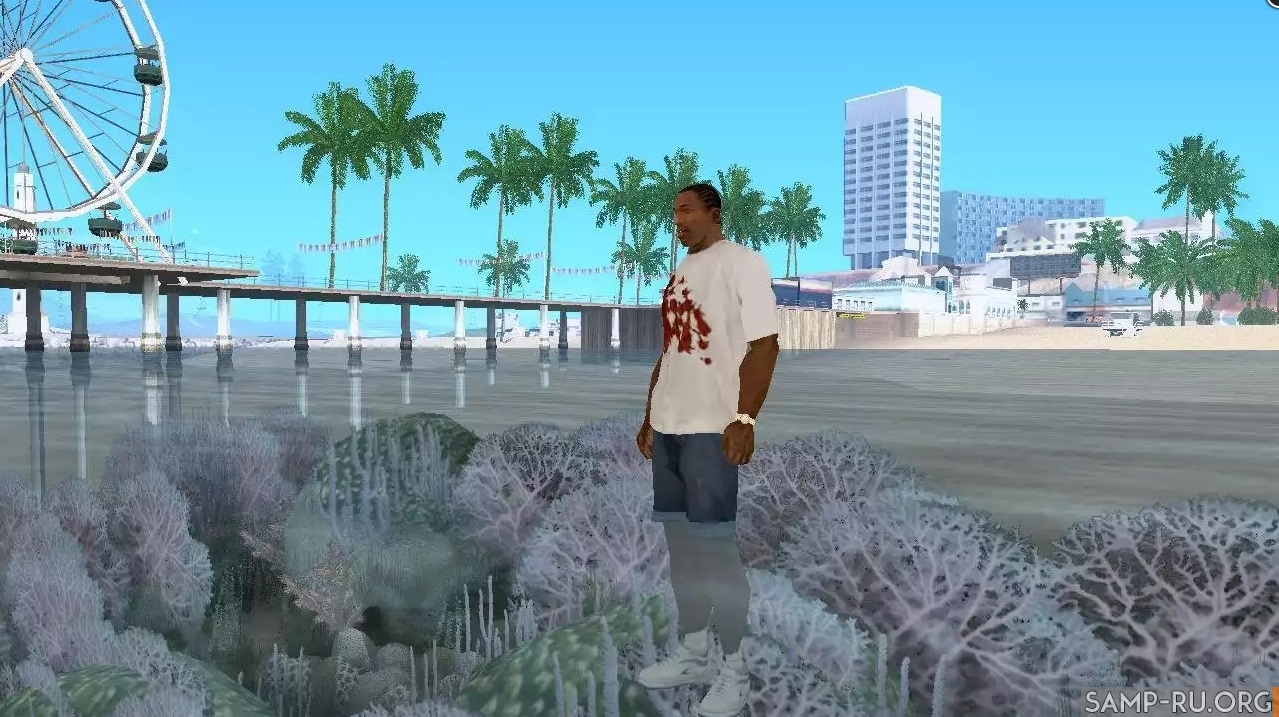 Ходить по воде для GTA San Andreas