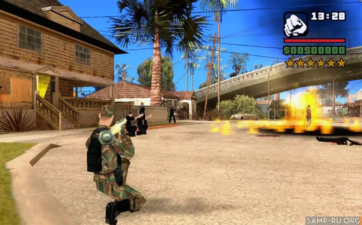 Army mod для GTA San Andreas