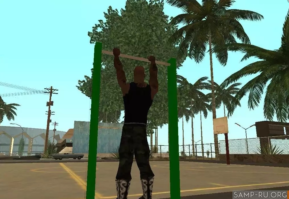 Турник для GTA San Andreas