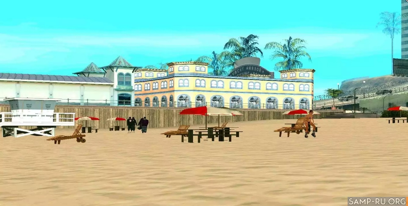 Reality Beach Santa-Marie для GTA San Andreas