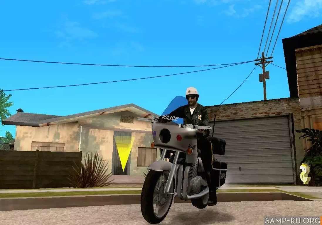 CJ ment v1.0 для GTA San Andreas