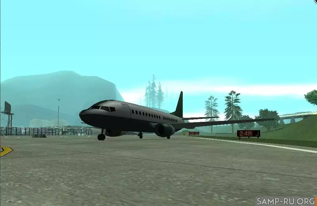 Real airport Сан Фиерро 0.1 beta для GTA San Andreas