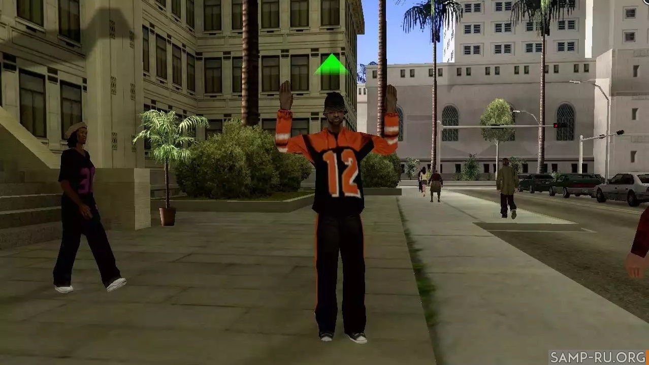 Real peds v 1.0 для GTA San Andreas