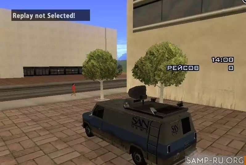 Репортёр для GTA San Andreas