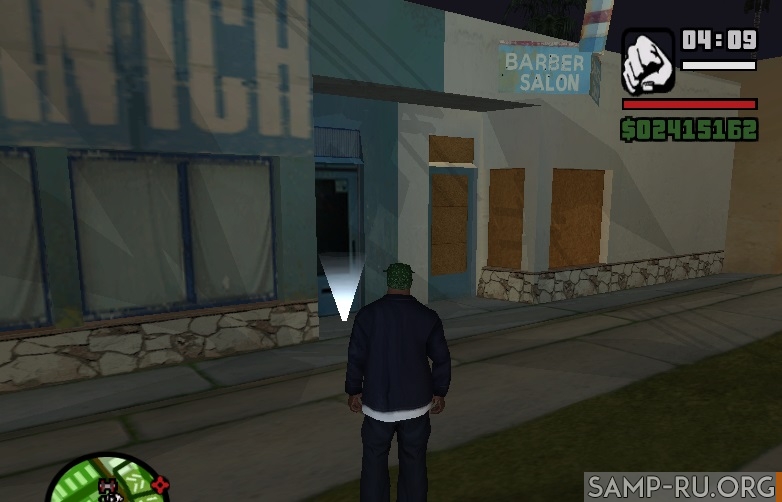 Новая парикмахерская для GTA San Andreas