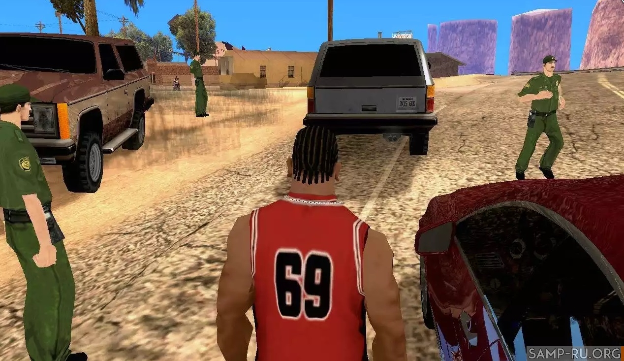 Пограничная служба США для GTA San Andreas