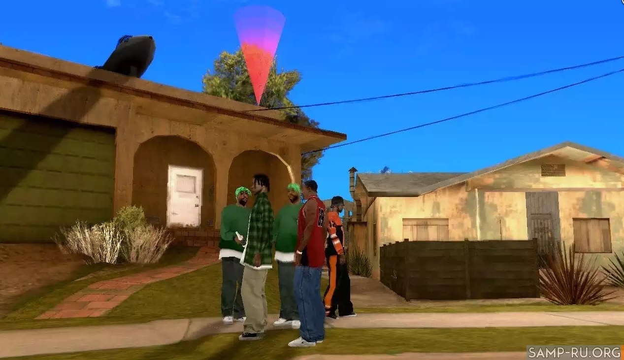 Follow for sa-mp для GTA San Andreas