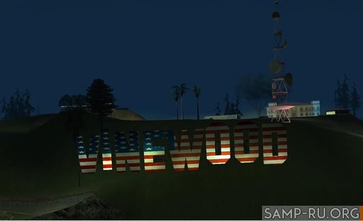 New Vinewood colors USA flag